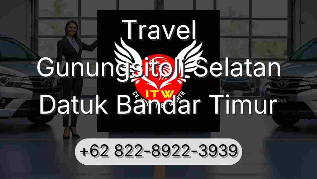 Travel Gunungsitoli Selatan Datuk Bandar Timur
