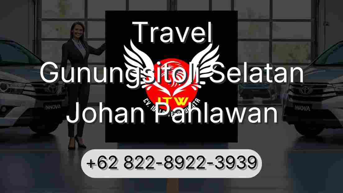 Travel Gunungsitoli Selatan Johan Pahlawan