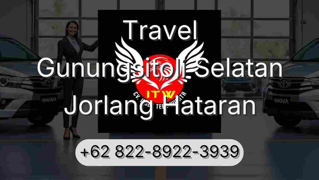 Travel Gunungsitoli Selatan Jorlang Hataran