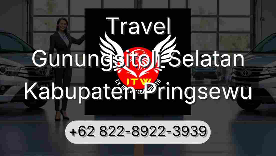 Travel Gunungsitoli Selatan Kabupaten Pringsewu