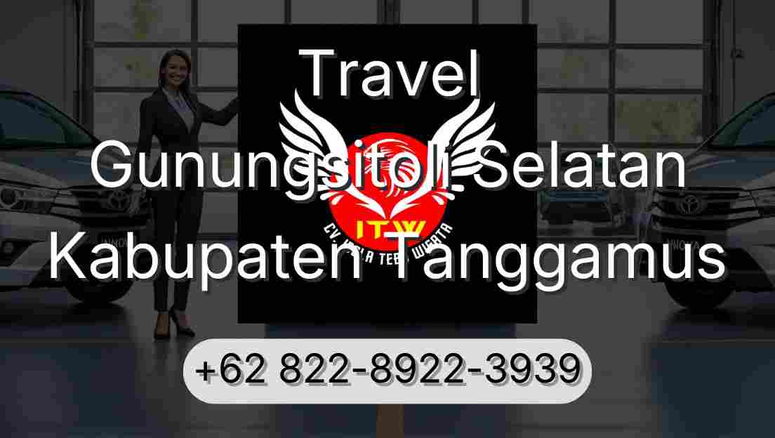 Travel Gunungsitoli Selatan Kabupaten Tanggamus