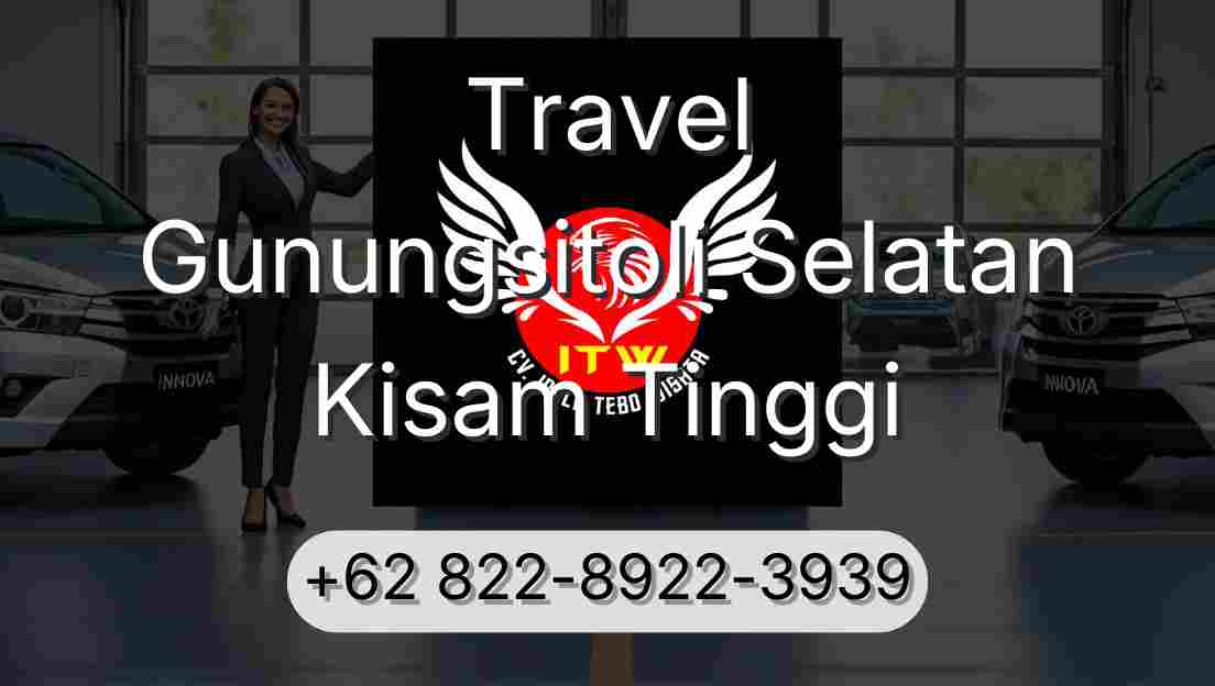 Travel Gunungsitoli Selatan Kisam Tinggi