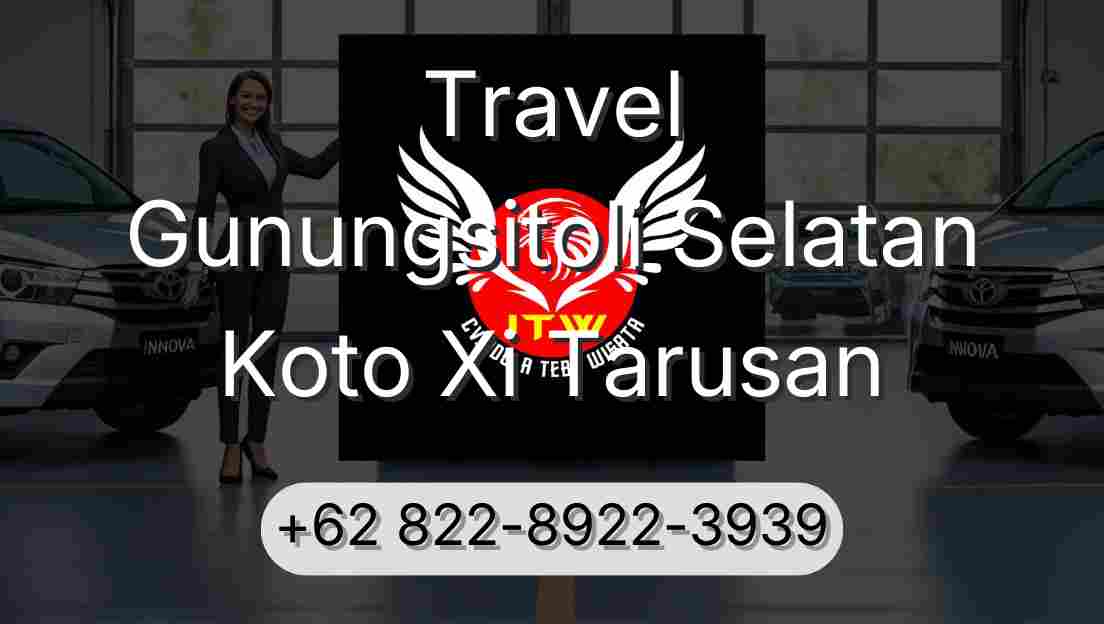 Travel Gunungsitoli Selatan Koto Xi Tarusan