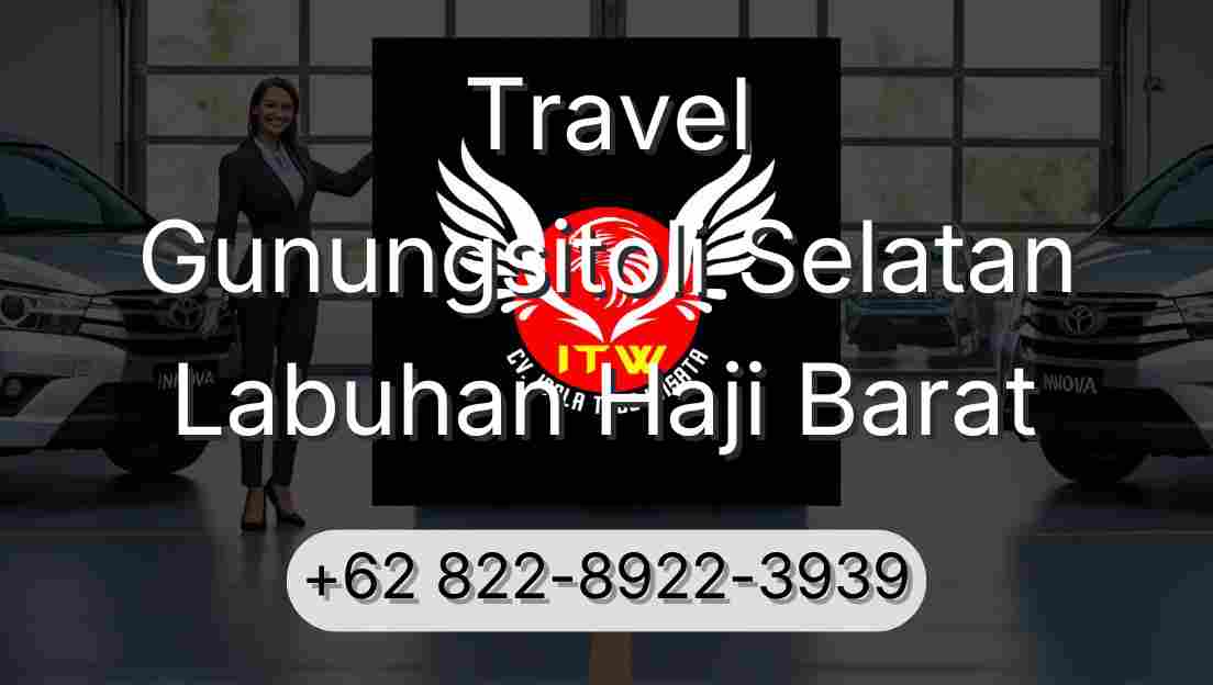 Travel Gunungsitoli Selatan Labuhan Haji Barat