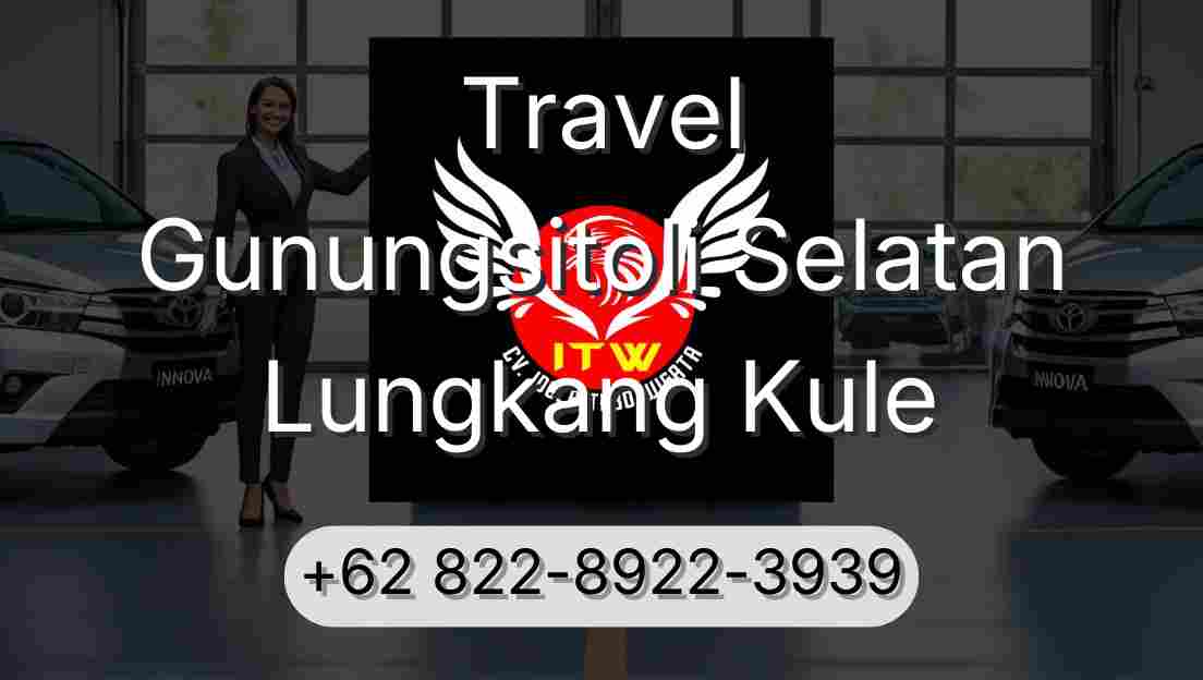 Travel Gunungsitoli Selatan Lungkang Kule