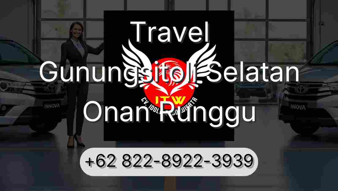 Travel Gunungsitoli Selatan Onan Runggu