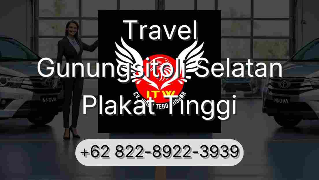Travel Gunungsitoli Selatan Plakat Tinggi