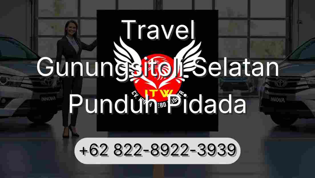 Travel Gunungsitoli Selatan Punduh Pidada