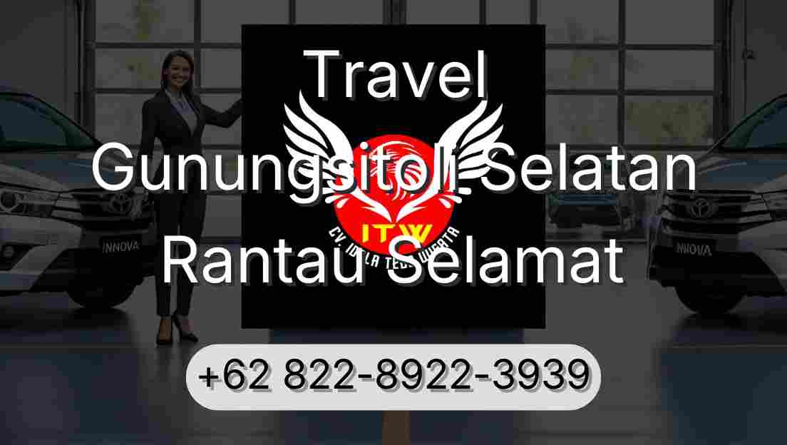 Travel Gunungsitoli Selatan Rantau Selamat