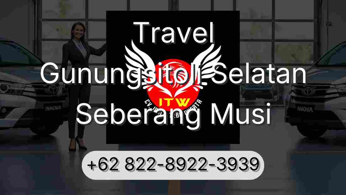 Travel Gunungsitoli Selatan Seberang Musi