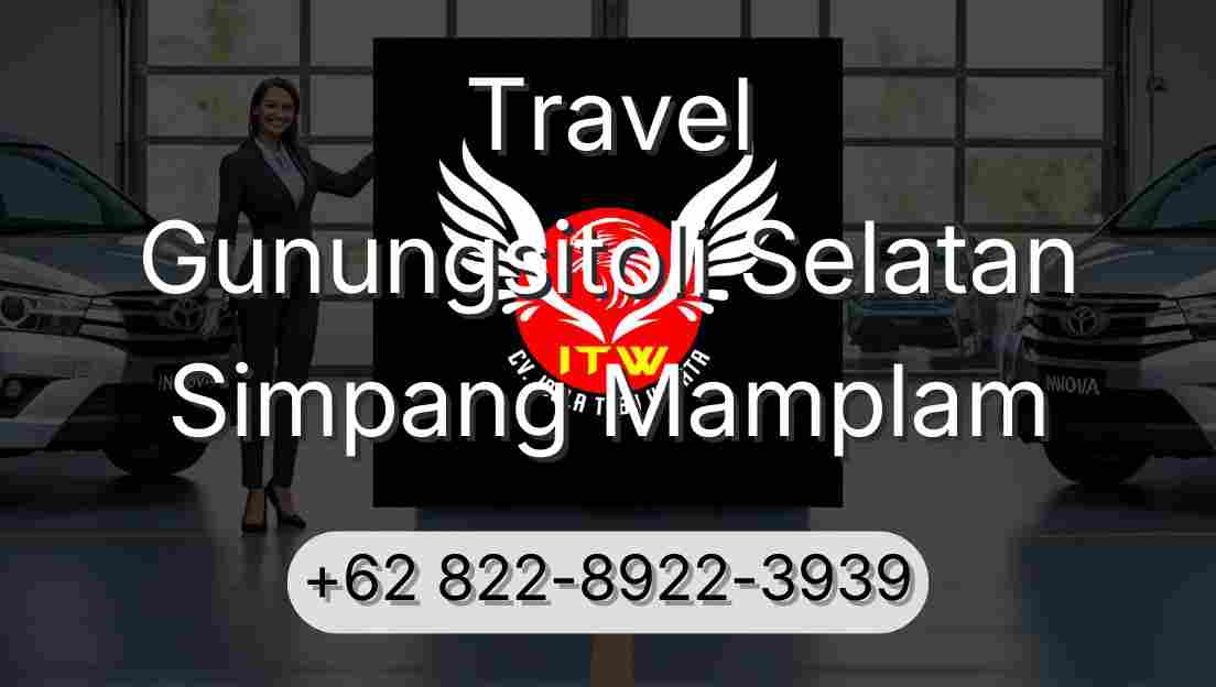 Travel Gunungsitoli Selatan Simpang Mamplam