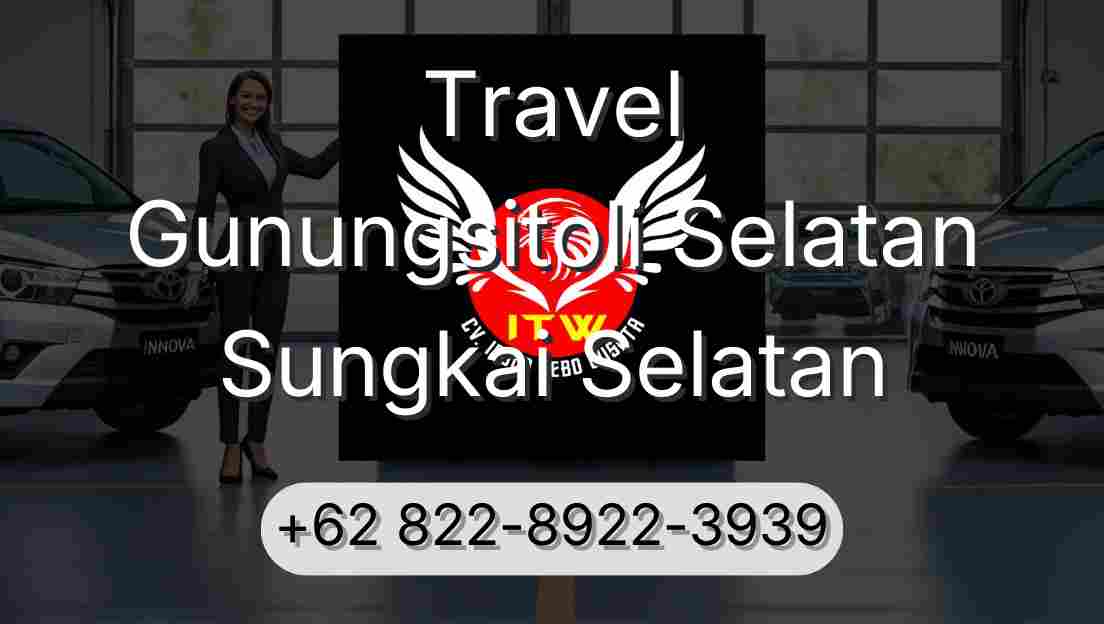 Travel Gunungsitoli Selatan Sungkai Selatan