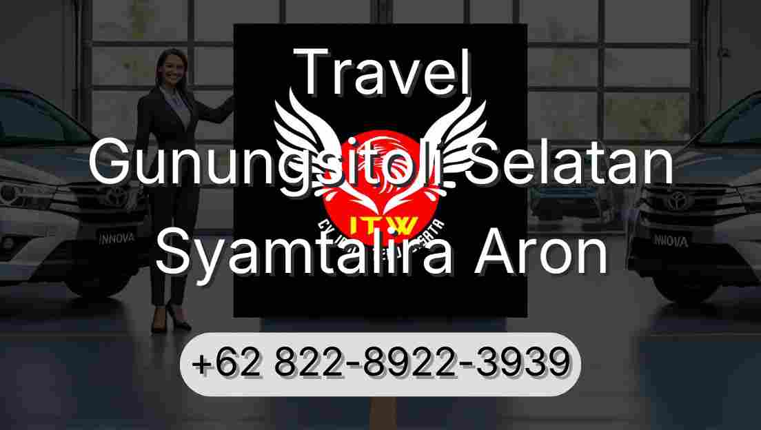Travel Gunungsitoli Selatan Syamtalira Aron