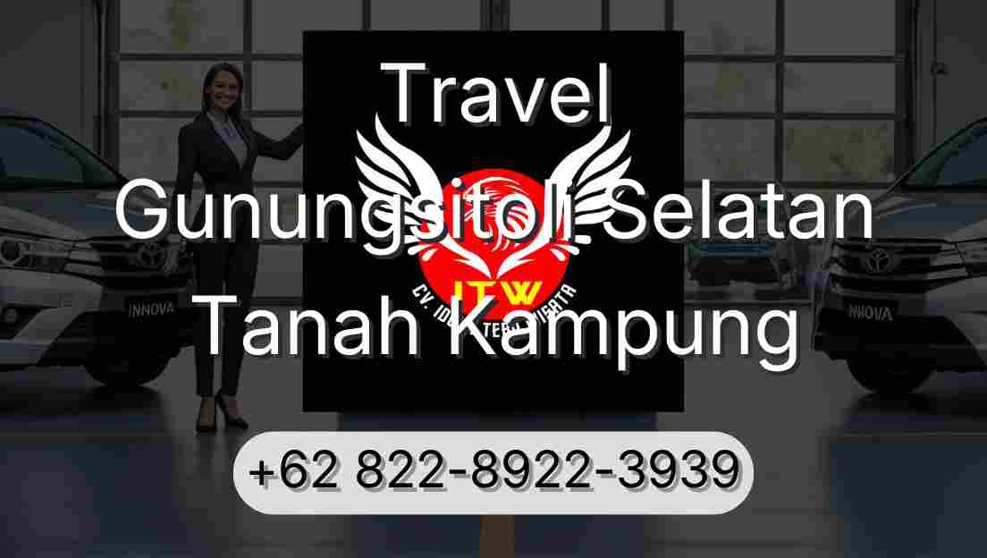 Travel Gunungsitoli Selatan Tanah Kampung