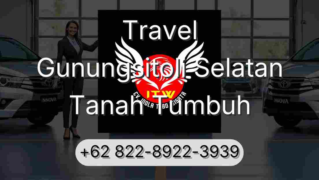 Travel Gunungsitoli Selatan Tanah Tumbuh