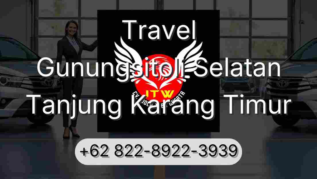 Travel Gunungsitoli Selatan Tanjung Karang Timur