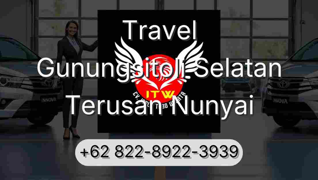 Travel Gunungsitoli Selatan Terusan Nunyai