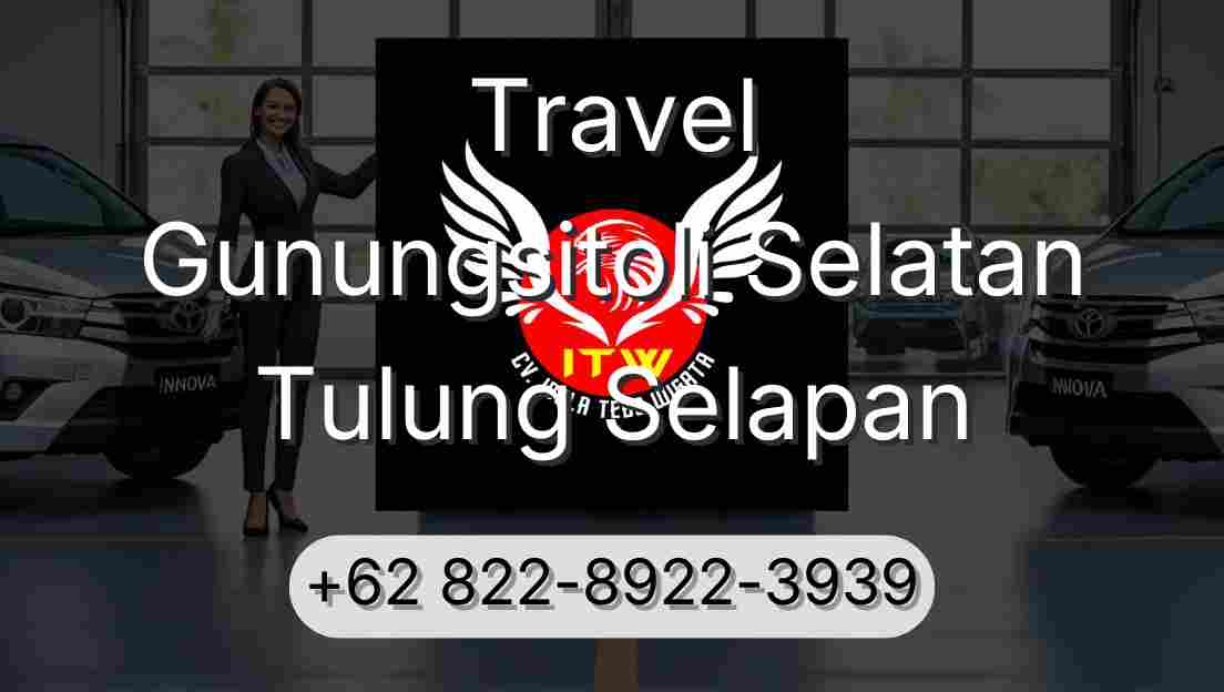 Travel Gunungsitoli Selatan Tulung Selapan