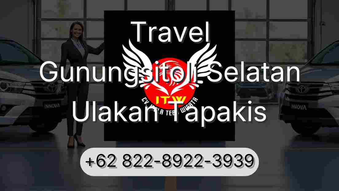 Travel Gunungsitoli Selatan Ulakan Tapakis