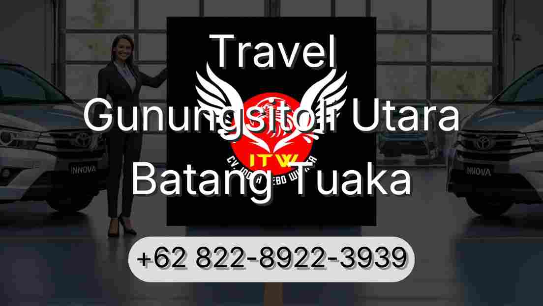Travel Gunungsitoli Utara Batang Tuaka