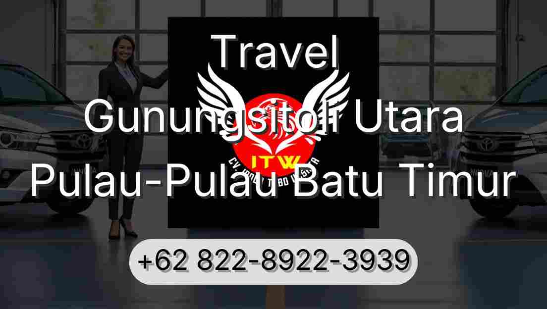 Travel Gunungsitoli Utara Pulau-Pulau Batu Timur
