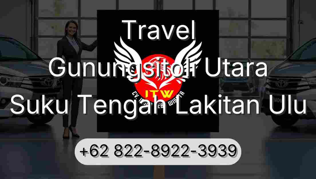 Travel Gunungsitoli Utara Suku Tengah Lakitan Ulu