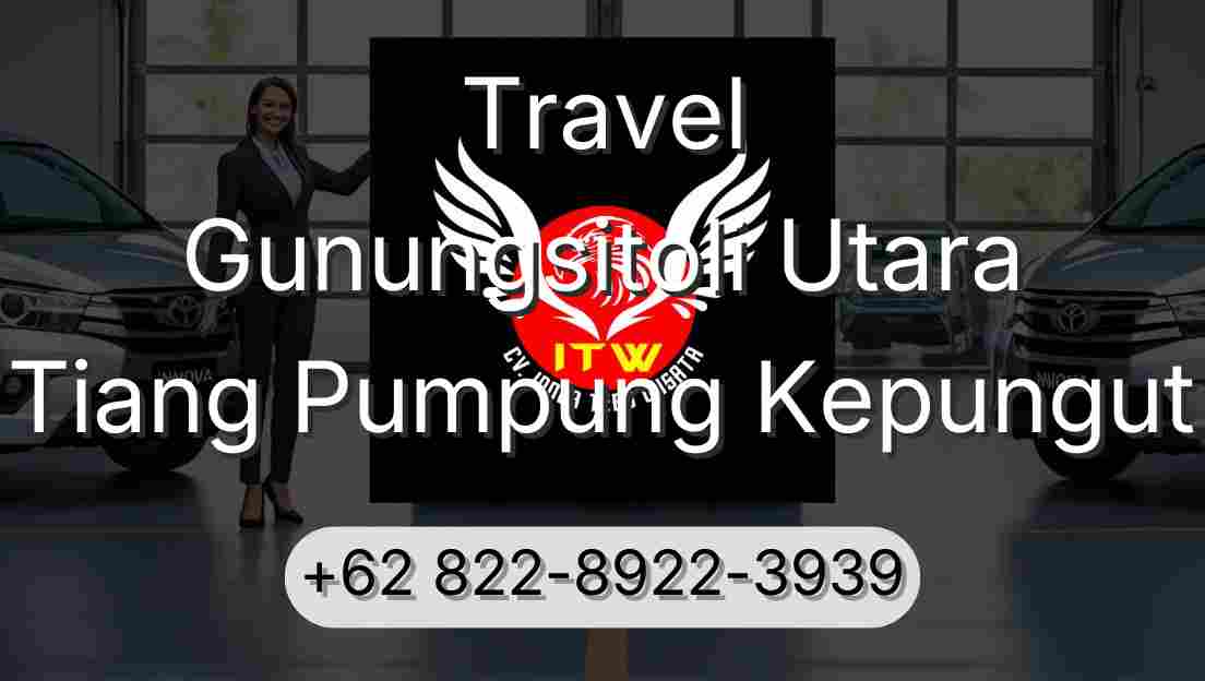 Travel Gunungsitoli Utara Tiang Pumpung Kepungut