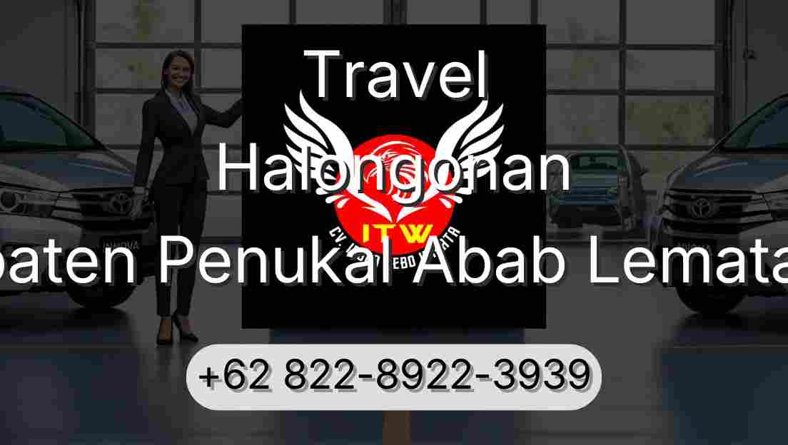 Travel Halongonan Kabupaten Penukal Abab Lematang Ilir