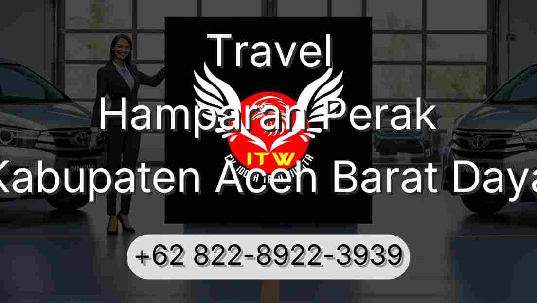 Travel Hamparan Perak Kabupaten Aceh Barat Daya