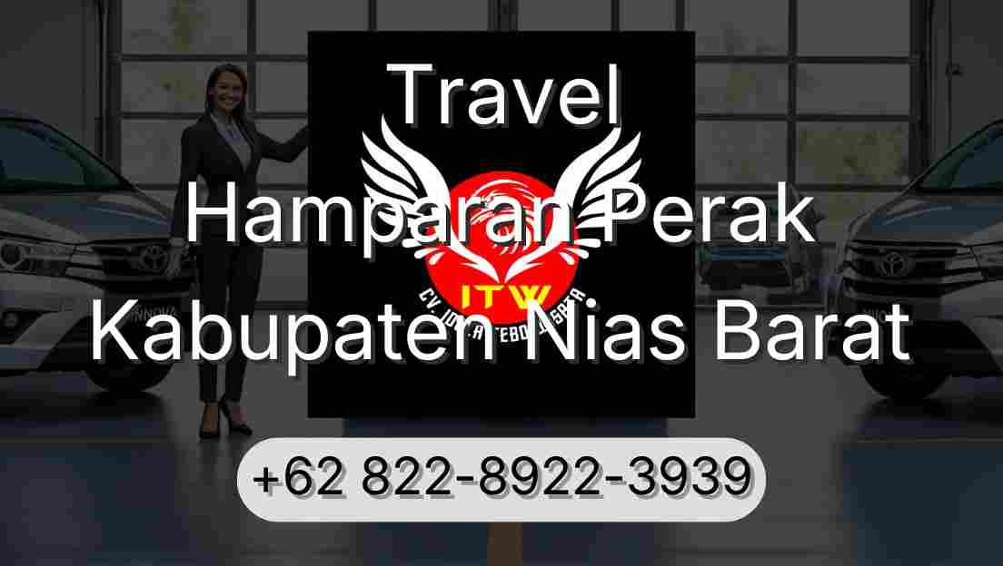 Travel Hamparan Perak Kabupaten Nias Barat