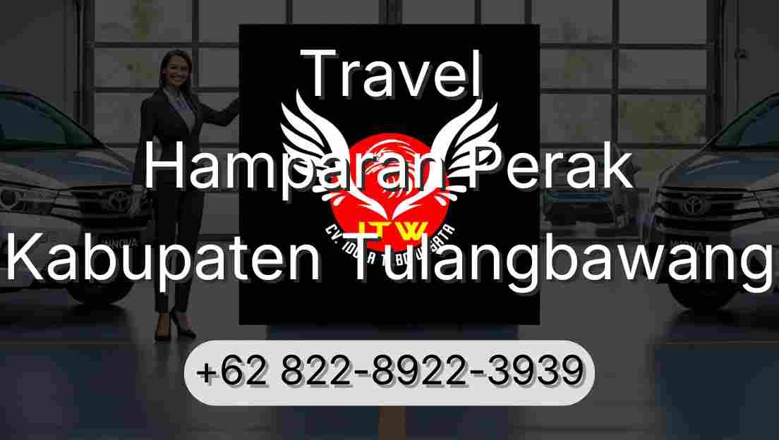 Travel Hamparan Perak Kabupaten Tulangbawang