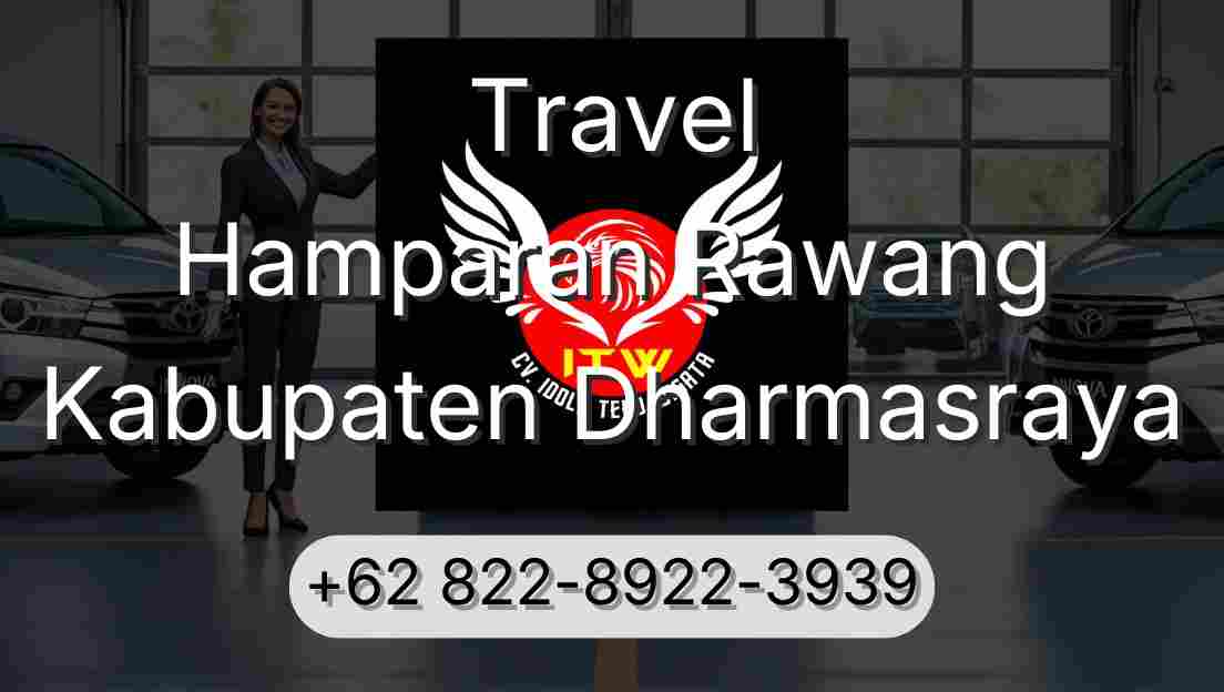 Travel Hamparan Rawang Kabupaten Dharmasraya