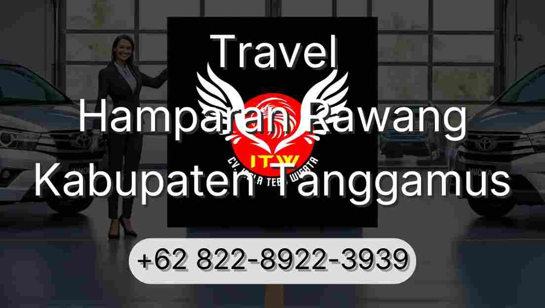 Travel Hamparan Rawang Kabupaten Tanggamus