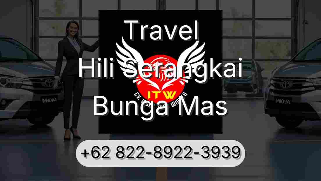 Travel Hili Serangkai Bunga Mas