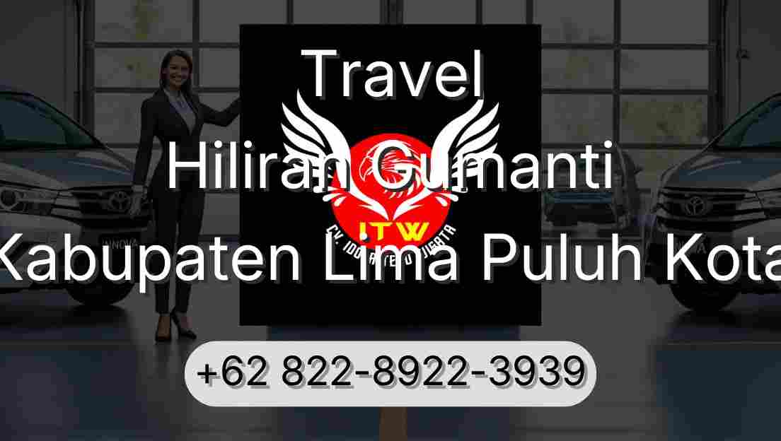 Travel Hiliran Gumanti Kabupaten Lima Puluh Kota