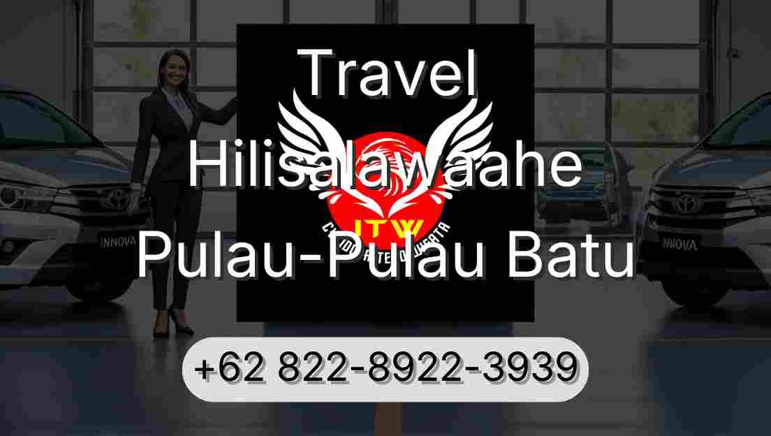 Travel Hilisalawaahe Pulau-Pulau Batu