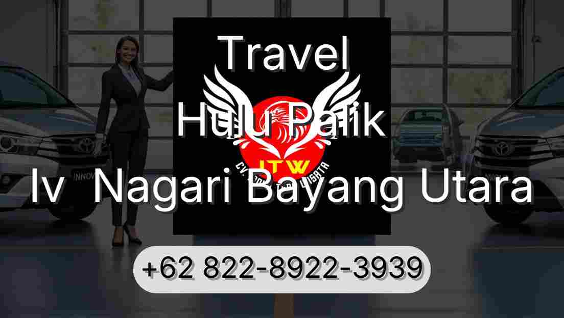 Travel Hulu Palik Iv  Nagari Bayang Utara