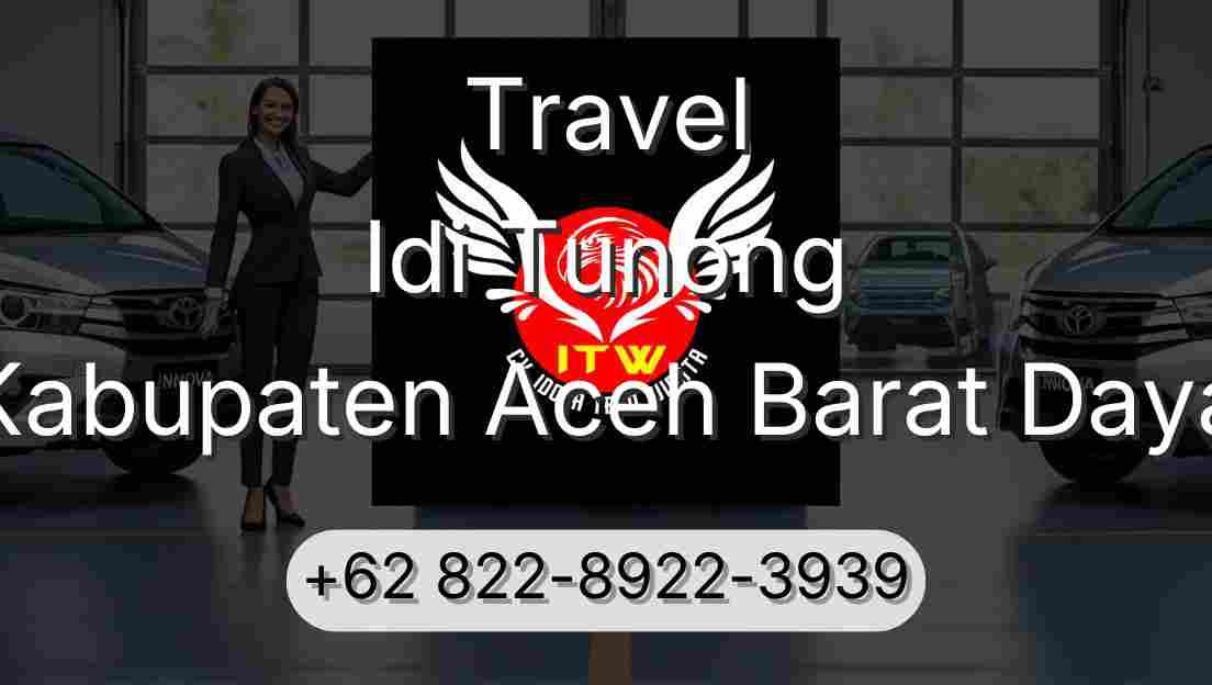 Travel Idi Tunong Kabupaten Aceh Barat Daya