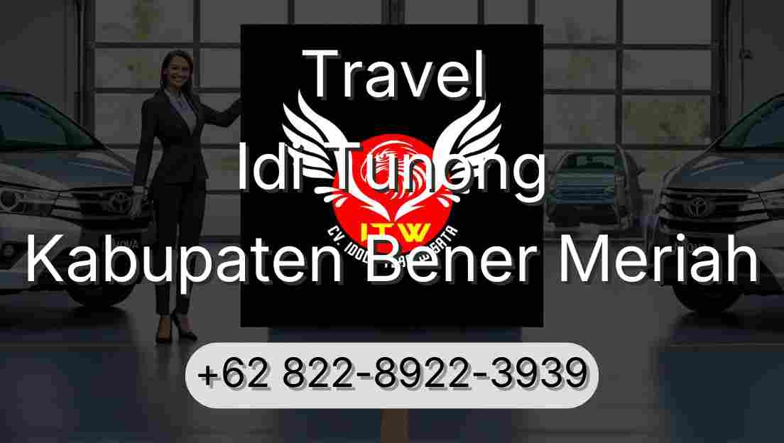 Travel Idi Tunong Kabupaten Bener Meriah