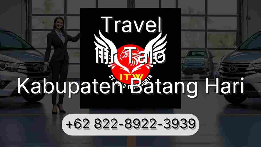 Travel Ilir Talo Kabupaten Batang Hari