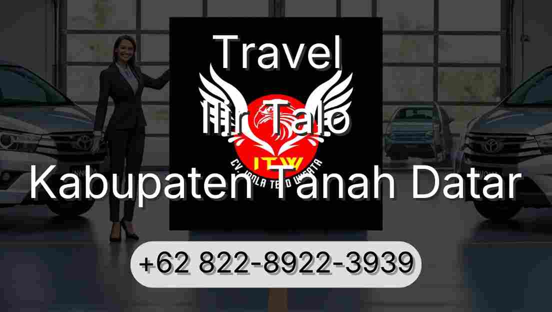 Travel Ilir Talo Kabupaten Tanah Datar
