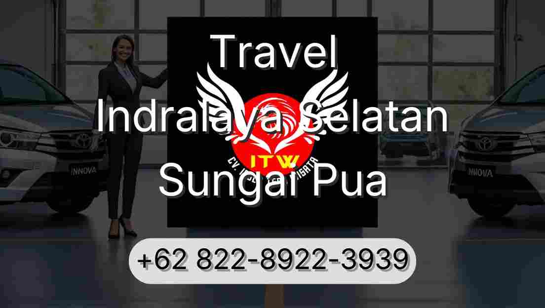 Travel Indralaya Selatan Sungai Pua