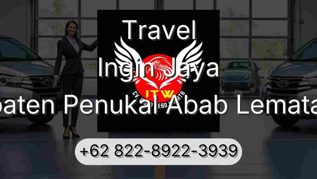 Travel Ingin Jaya Kabupaten Penukal Abab Lematang Ilir