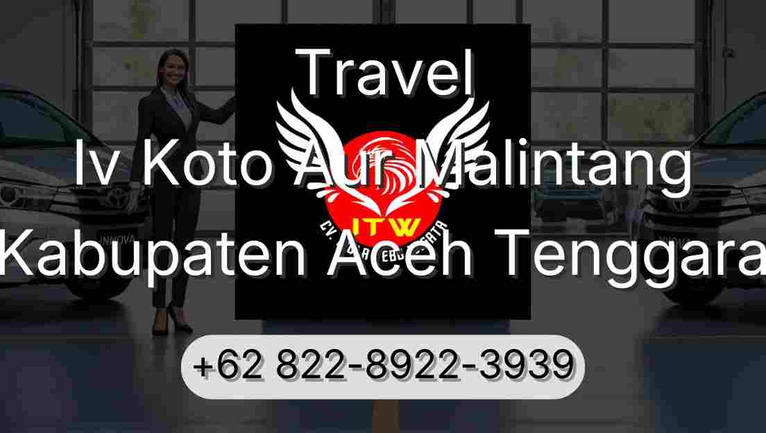 Travel Iv Koto Aur Malintang Kabupaten Aceh Tenggara