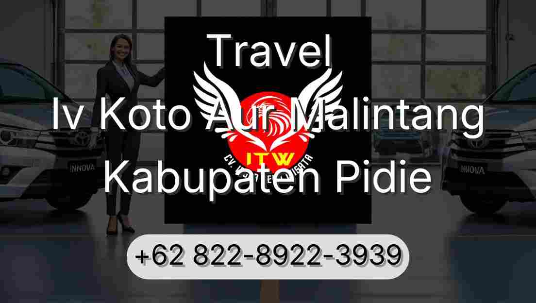 Travel Iv Koto Aur Malintang Kabupaten Pidie