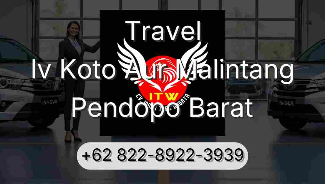 Travel Iv Koto Aur Malintang Pendopo Barat