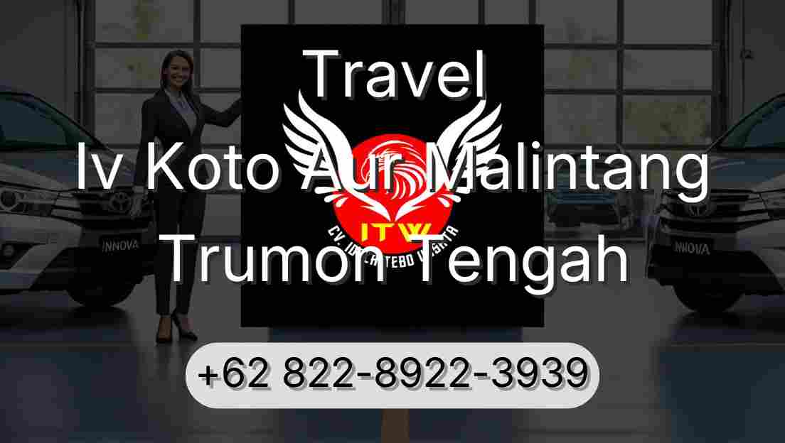 Travel Iv Koto Aur Malintang Trumon Tengah