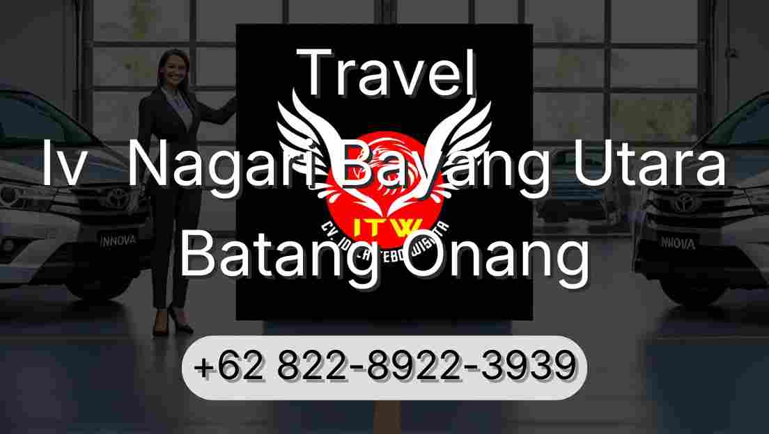 Travel Iv  Nagari Bayang Utara Batang Onang