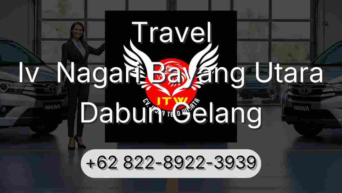 Travel Iv  Nagari Bayang Utara Dabun Gelang