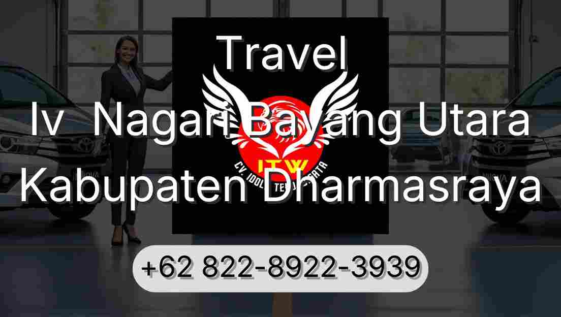 Travel Iv  Nagari Bayang Utara Kabupaten Dharmasraya